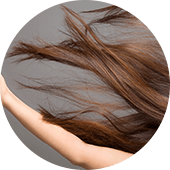 髪に優しくナチュラルな仕上がりに